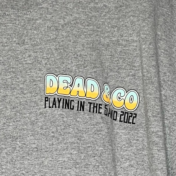 NWOT-Dead & Co. Playing In The Sand 2022 Size 2XL Short Sleeve Graphic Tee - Picture 2 of 4
